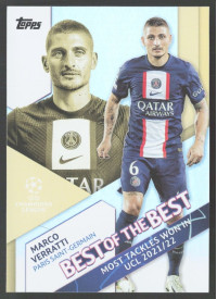 Marco Verratti, Kartička, 2022-23 Topps UEFA Club Competitions, INSERT