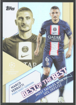 Marco Verratti, Kartička, 2022-23 Topps UEFA Club Competitions, INSERT