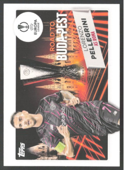 Lorenzo Pellegrini, Kartička, 2022-23 Topps UEFA Club Competitions, INSERT