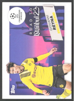 Giovanni Reyna, Kartička, 2022-23 Topps UEFA Club Competitions, INSERT