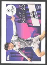 Roko Simic, Kartička, 2022-23 Topps UEFA Club Competitions, INSERT