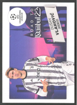 Dušan Vlahović, Kartička, 2022-23 Topps UEFA Club Competitions, INSERT