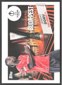 Jérémy Doku, Kartička, 2022-23 Topps UEFA Club Competitions, INSERT