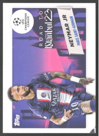 Neymar Jr, Kartička, 2022-23 Topps UEFA Club Competitions, INSERT