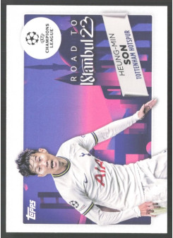 Heung-min Son, Kartička, 2022-23 Topps UEFA Club Competitions, INSERT