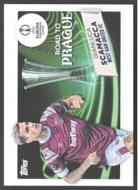 Gianluca Scamacca, Kartička, 2022-23 Topps UEFA Club Competitions, INSERT