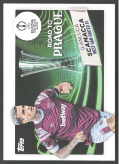 Gianluca Scamacca, Kartička, 2022-23 Topps UEFA Club Competitions, INSERT