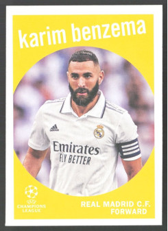 Karim Benzema, Kartička, 2022-23 Topps UEFA Club Competitions, INSERT