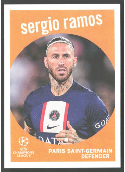 Sergio Ramos, Kartička, 2022-23 Topps UEFA Club Competitions, INSERT
