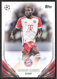 Alphonso Davies, Kartička, Topps UEFA Club Competitions 2023-24, BASE