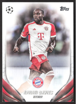 Alphonso Davies, Kartička, Topps UEFA Club Competitions 2023-24, BASE