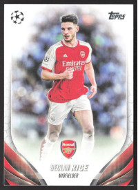 Declan Rice, Kartička, Topps UEFA Club Competitions 2023-24, BASE