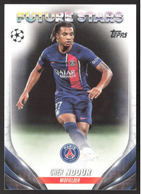 Cher Ndour, Kartička, Topps UEFA Club Competitions 2023-24, BASE