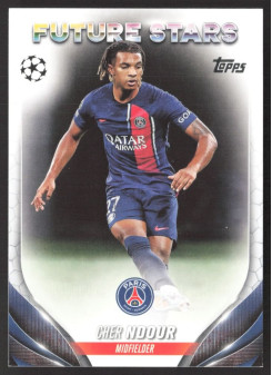Cher Ndour, Kartička, Topps UEFA Club Competitions 2023-24, BASE