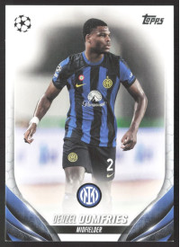 Denzel Dumfries, Kartička, Topps UEFA Club Competitions 2023-24, BASE
