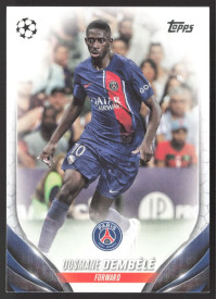 Ousmane Dembélé, Kartička, Topps UEFA Club Competitions 2023-24, BASE