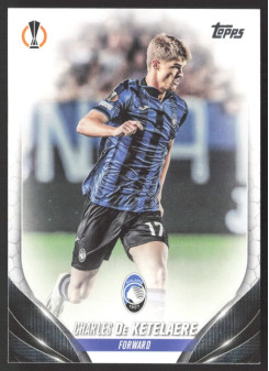 Charles De Ketelaere, Kartička, Topps UEFA Club Competitions 2023-24, BASE