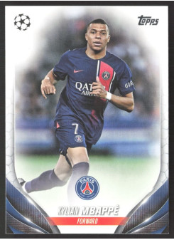 Kylian Mbappé, Kartička, Topps UEFA Club Competitions 2023-24, BASE