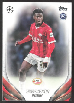 Isaac Babadi, Kartička, Topps UEFA Club Competitions 2023-24, BASE