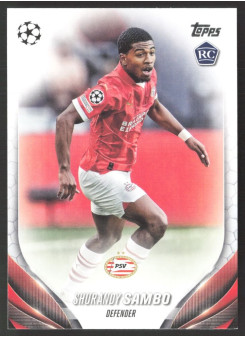 Shurandy Sambo, Kartička, Topps UEFA Club Competitions 2023-24, BASE