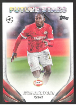 Johan Bakayoko, Kartička, Topps UEFA Club Competitions 2023-24, BASE