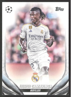 Eduardo Camavinga, Kartička, Topps UEFA Club Competitions 2023-24, BASE