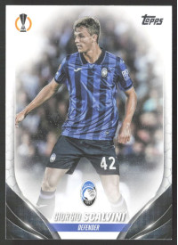 Giorgio Scalvini, Kartička, Topps UEFA Club Competitions 2023-24, BASE