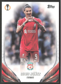 Darwin Núñez, Kartička, Topps UEFA Club Competitions 2023-24, BASE