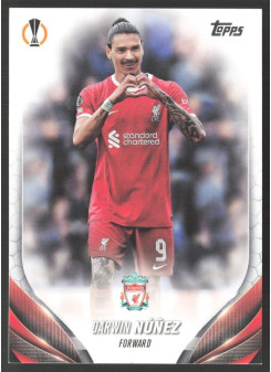 Darwin Núñez, Kartička, Topps UEFA Club Competitions 2023-24, BASE