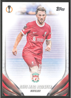 Alexis Mac Allister, Kartička, Topps UEFA Club Competitions 2023-24, BASE