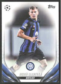 Nicolò Barella, Kartička, Topps UEFA Club Competitions 2023-24, BASE