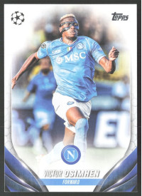 Victor Osimhen, Kartička, Topps UEFA Club Competitions 2023-24, BASE