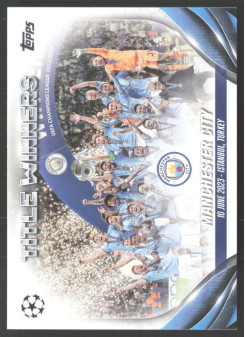 Manchester City, Kartička, Topps UEFA Club Competitions 2023-24, BASE