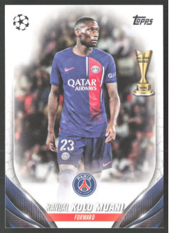 Randal Kolo Muani, Kartička, Topps UEFA Club Competitions 2023-24, BASE