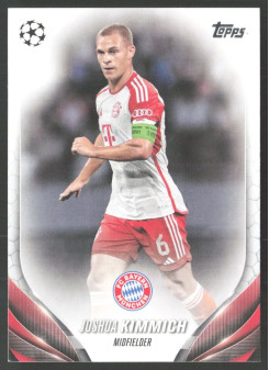 Joshua Kimmich, Kartička, Topps UEFA Club Competitions 2023-24, BASE