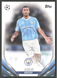 Rodri, Kartička, Topps UEFA Club Competitions 2023-24, BASE