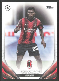 Yunus Musah, Kartička, Topps UEFA Club Competitions 2023-24, BASE