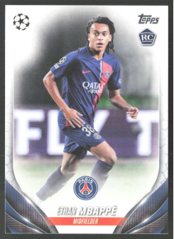 Ethan Mbappé, Kartička, Topps UEFA Club Competitions 2023-24, BASE