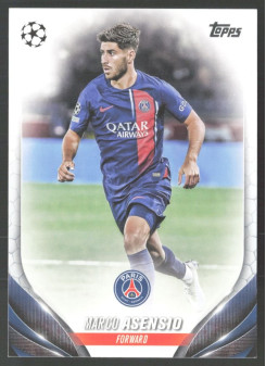 Marco Asensio, Kartička, Topps UEFA Club Competitions 2023-24, BASE