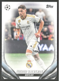 Federico Valverde, Kartička, Topps UEFA Club Competitions 2023-24, BASE