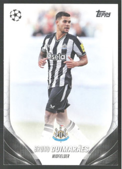Bruno Guimarães, Kartička, Topps UEFA Club Competitions 2023-24, BASE