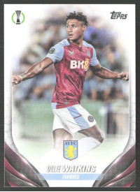 Ollie Watkins, Kartička, Topps UEFA Club Competitions 2023-24, BASE