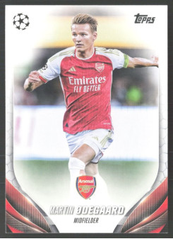 Martin Ødegaard, Kartička, Topps UEFA Club Competitions 2023-24, BASE