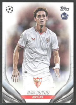 Manu Bueno, Kartička, Topps UEFA Club Competitions 2023-24, BASE