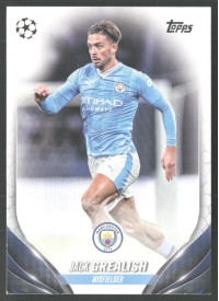 Jack Grealish, Kartička, Topps UEFA Club Competitions 2023-24, BASE