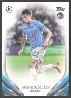 Diego Gonzalez, Kartička, Topps UEFA Club Competitions 2023-24, BASE
