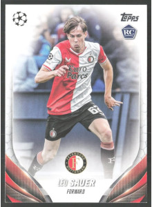 Leo Sauer, Kartička, Topps UEFA Club Competitions 2023-24, BASE