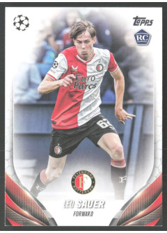 Leo Sauer, Kartička, Topps UEFA Club Competitions 2023-24, BASE