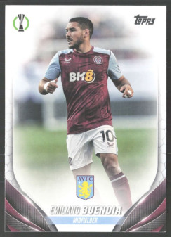Emiliano Buendia, Kartička, Topps UEFA Club Competitions 2023-24, BASE