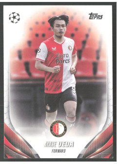 Ayase Ueda, Kartička, Topps UEFA Club Competitions 2023-24, BASE